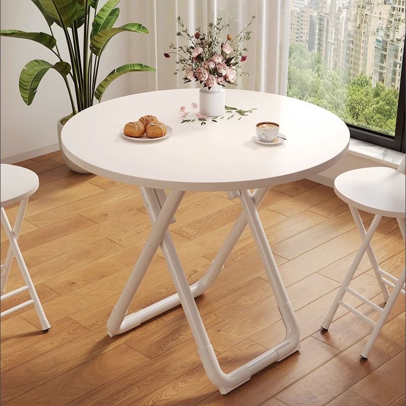 Outdoor Furniture Kitchener - Portable Folding Round Dining Table Space