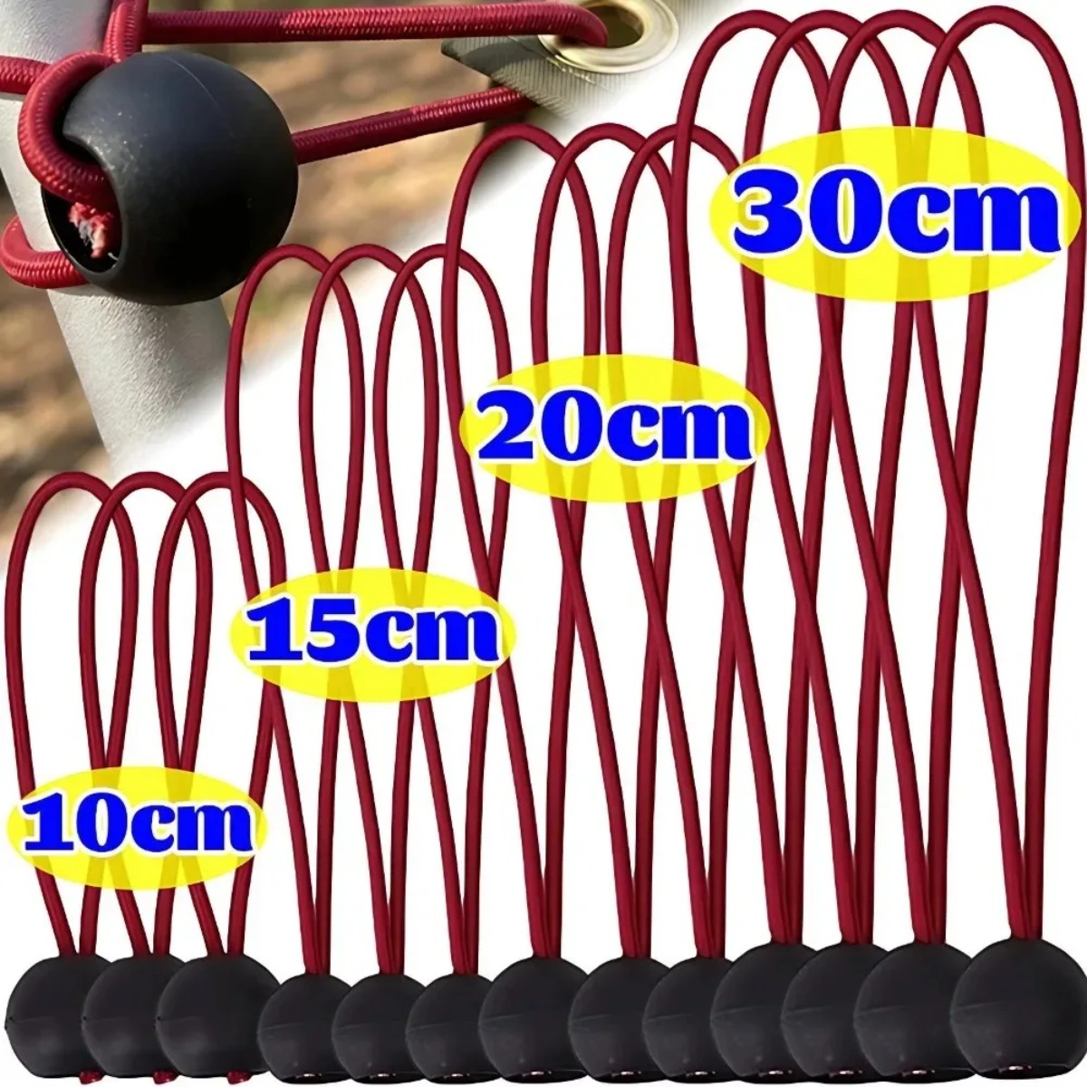 Outdoor Furniture Rope - Multifunctional Bungee Cord Tent Fixing Rope