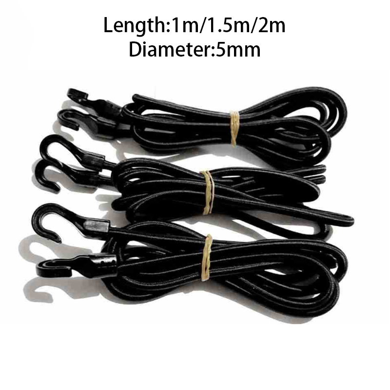 Outdoor Furniture Rope - 1m/1.5m/2m Heavy Duty Elastic Bungee Shock