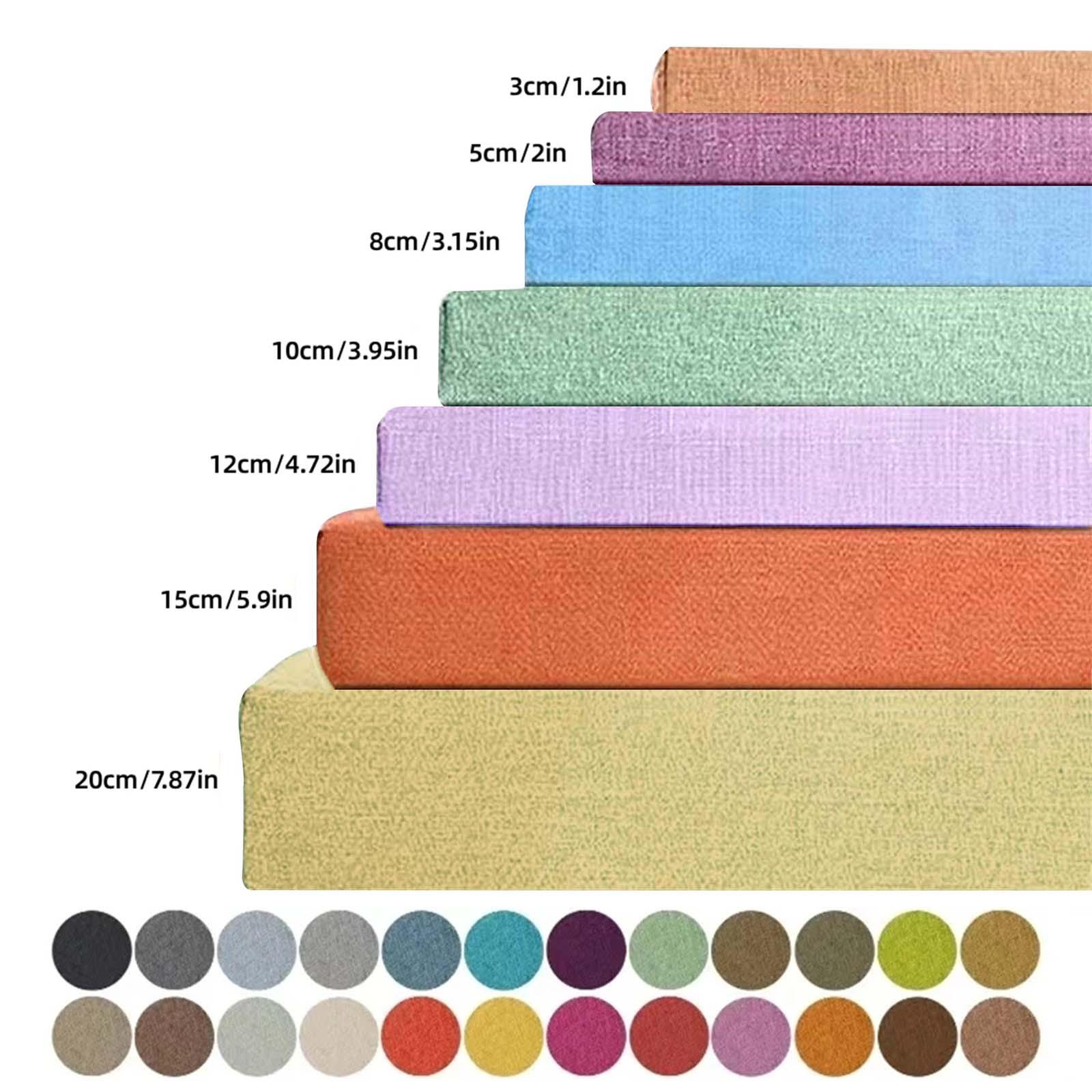 Outdoor Furniture Upholstery - Custom Bench Cushion Seat Pad Long