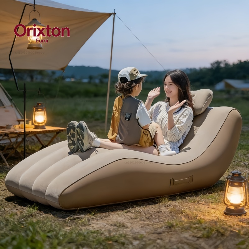 Outdoor Furniture Lounge - Outdoor Portable Self Inflating Lounge Chair