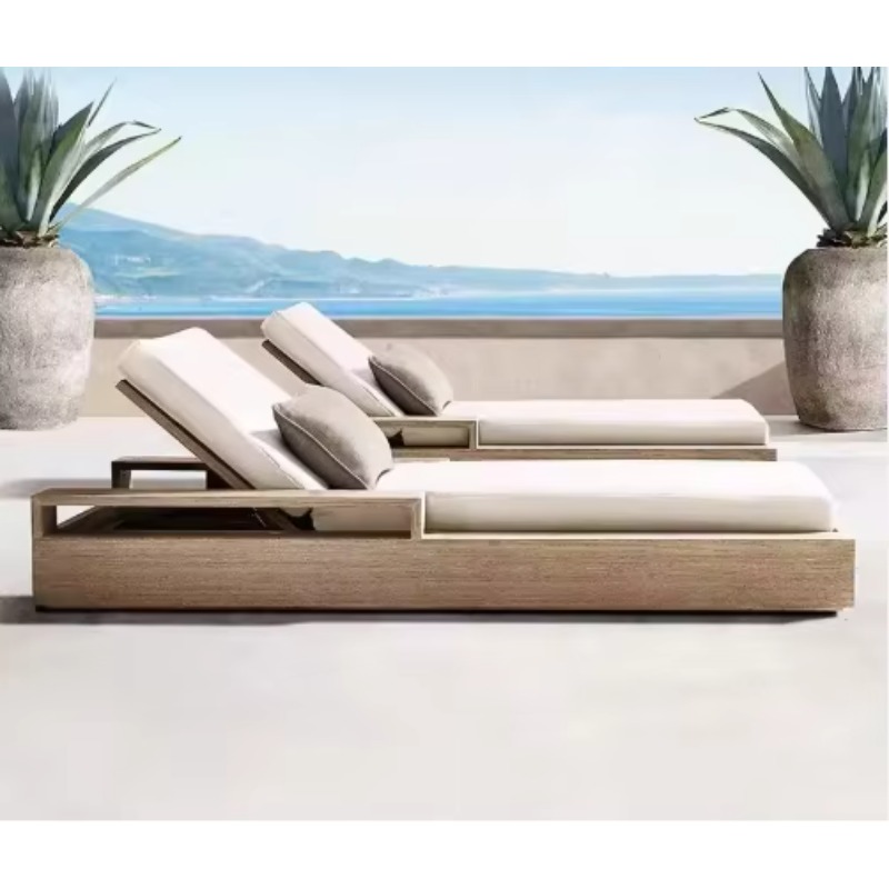Outdoor Furniture Lounge - Luxury Teak Outdoor Lounge Chair Durable