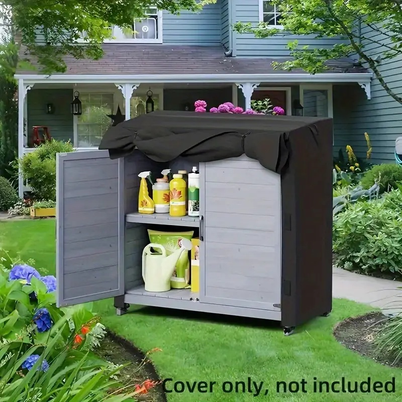 Outdoor Furniture Heavy - Duty Waterproof Cabinet Cover Outdoor Storage