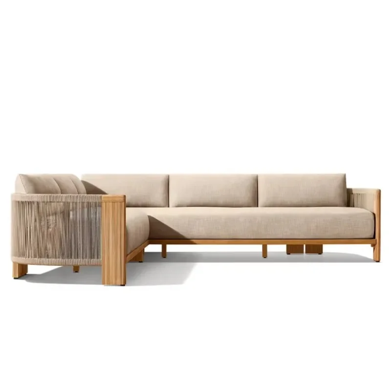 Outdoor Furniture In Bali - Deluxe Outdoor Teak Sofa Set, Garden