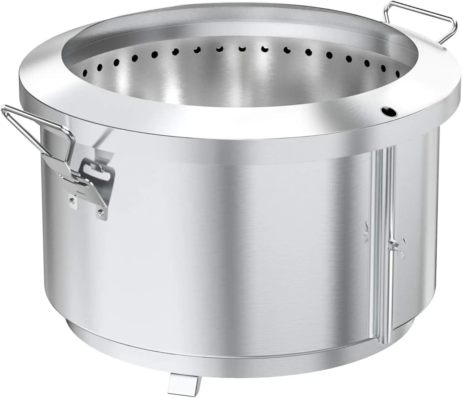 Fire Pit Bowl - 24 Inch Outdoor Smokeless Fire Pit