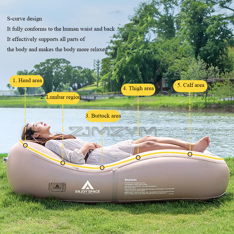 Automatic Inflatable Lazy Sofa - Outdoor Furniture Lounge review and price