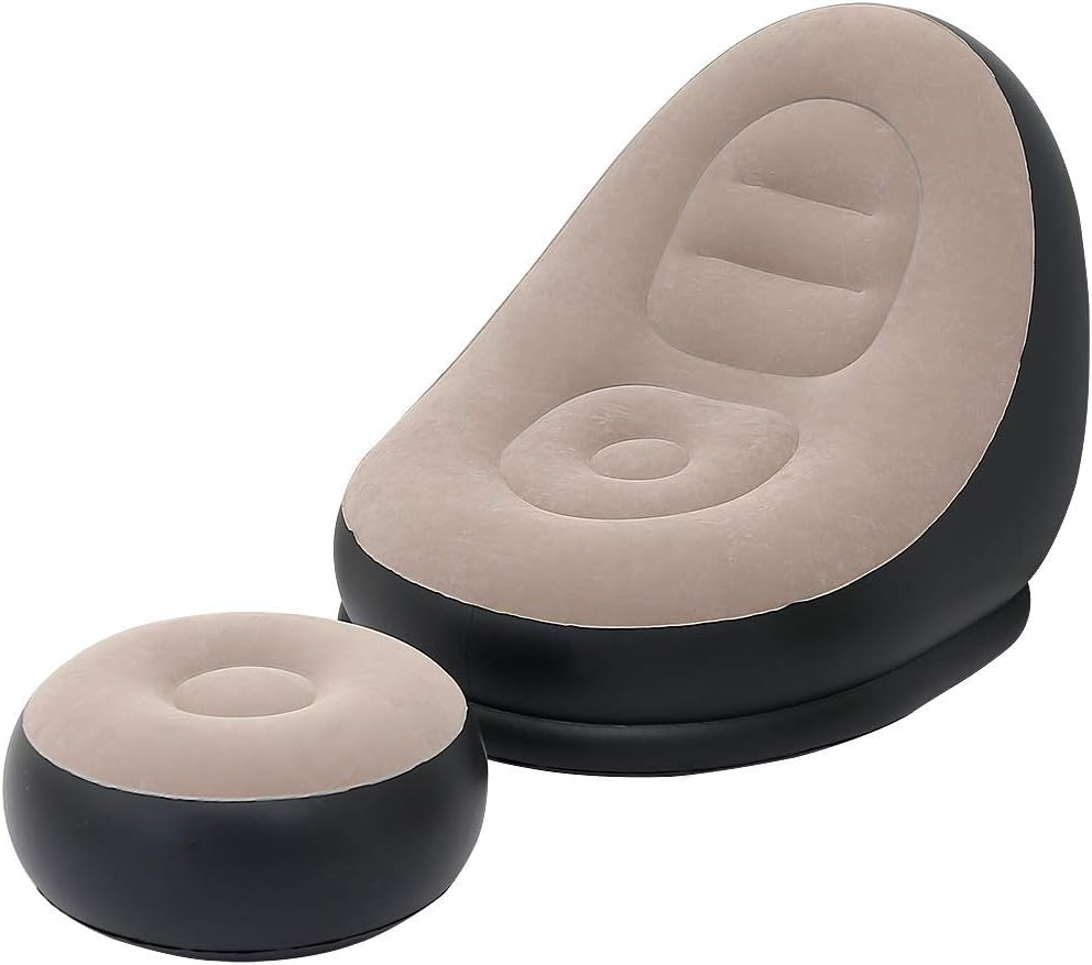 2Pcs Lazy Sofa Inflatable Chai - Outdoor Furniture Design review and price