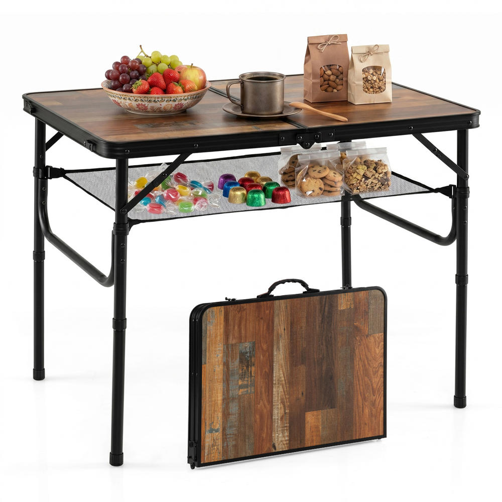 Single Folding Camping Table C - Folding Picnic Table review and price