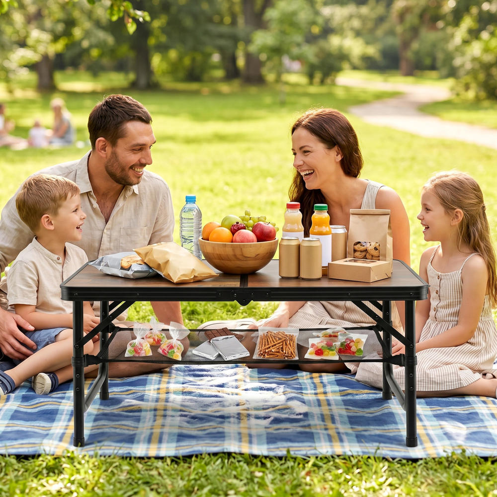Single Folding Camping Table C - Folding Picnic Table review and price