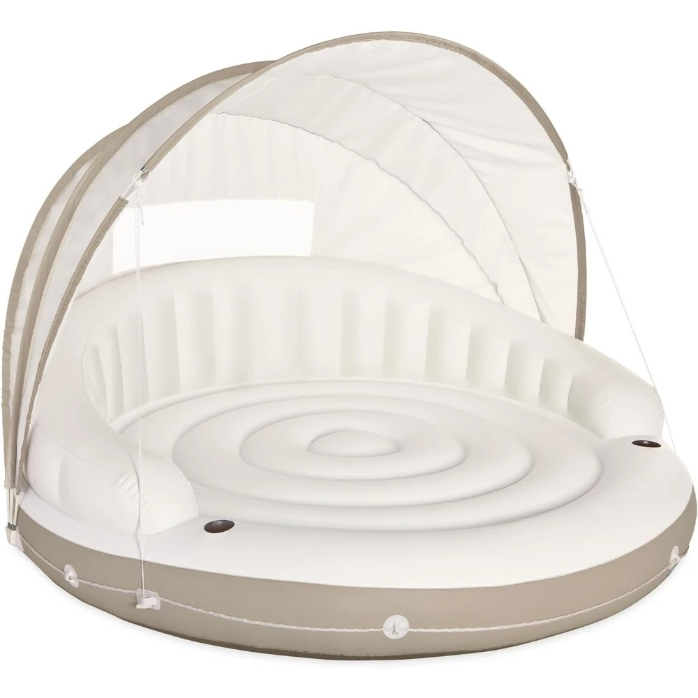 Canopy Island Inflatable Pool  - Outdoor Furniture Lounge review and price