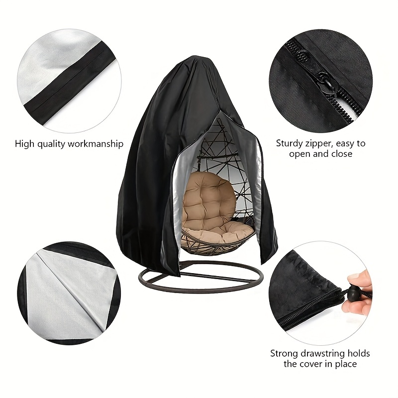 1 Piece Hanging Egg Chair Swin - Outdoor Furniture Upholstery review and price