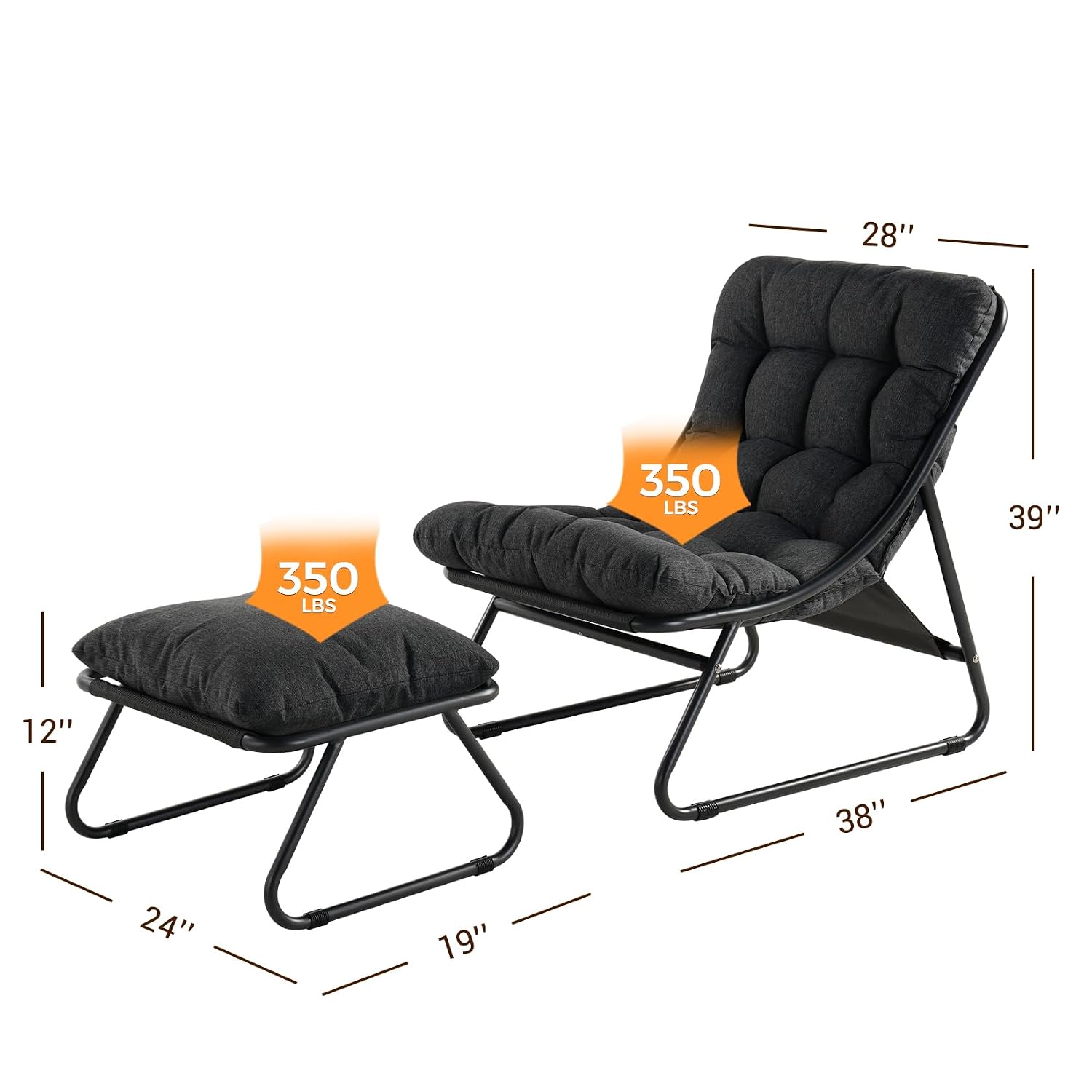 Outdoor Lounge Chair with Foot - Outdoor Furniture Lounge review and price