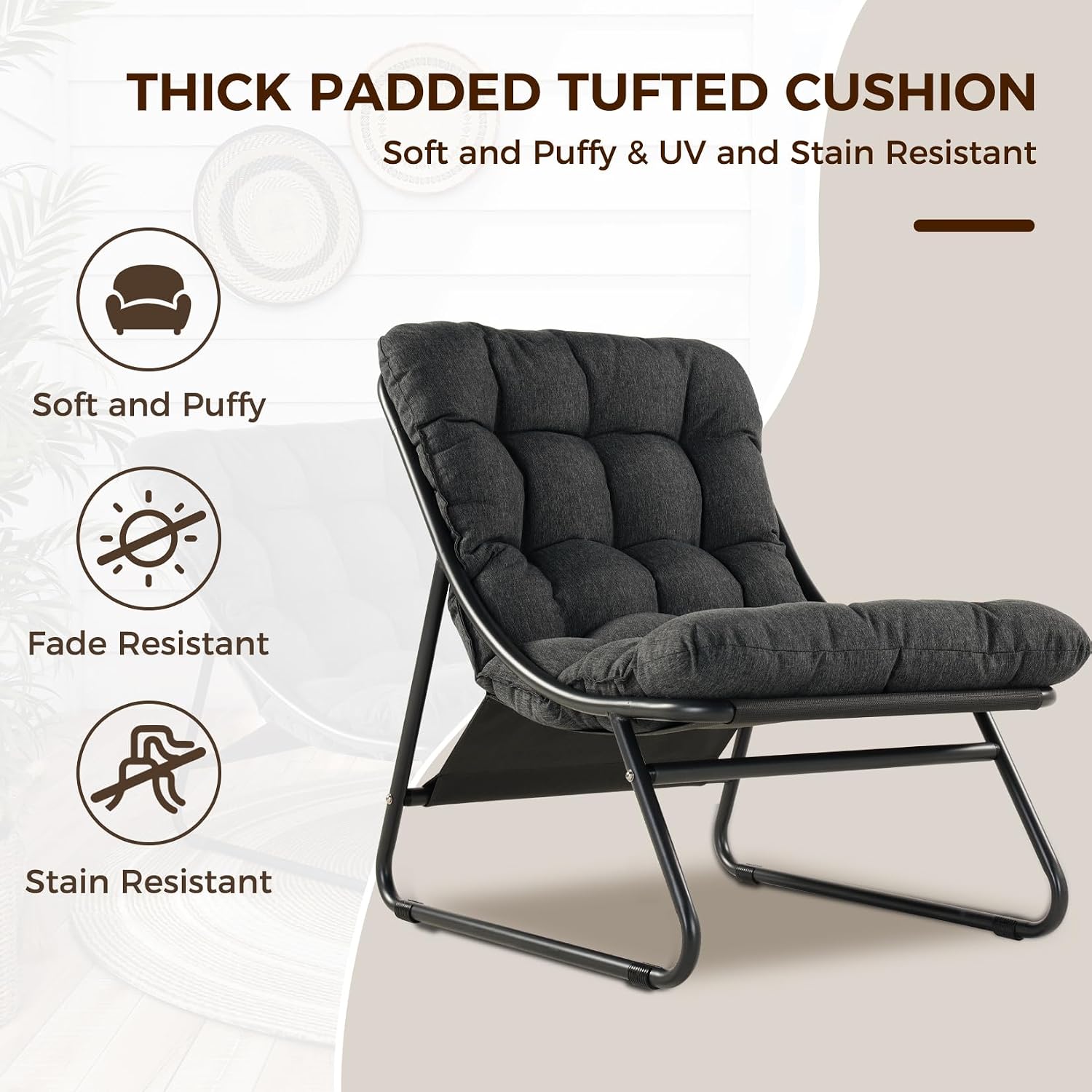 Outdoor Lounge Chair with Foot - Outdoor Furniture Lounge review and price
