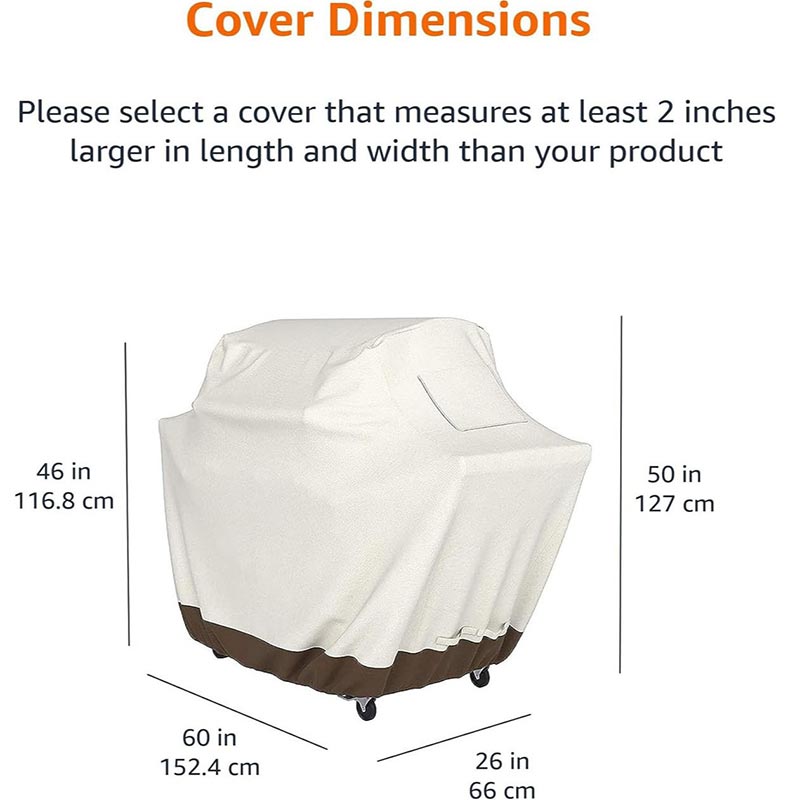 210D BBQ Beige Barbecue Grill  - Outdoor Furniture Fabric Waterproof review and price