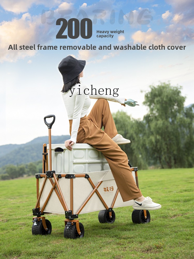 XL grazing camping cart foldin - Folding Picnic Table review and price