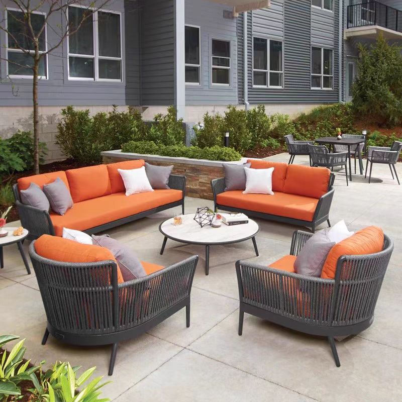 Modern aluminum frame wicker r - Outdoor Furniture Rope review and price