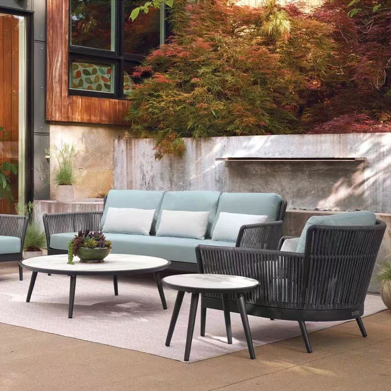 Modern aluminum frame wicker r - Outdoor Furniture Rope review and price