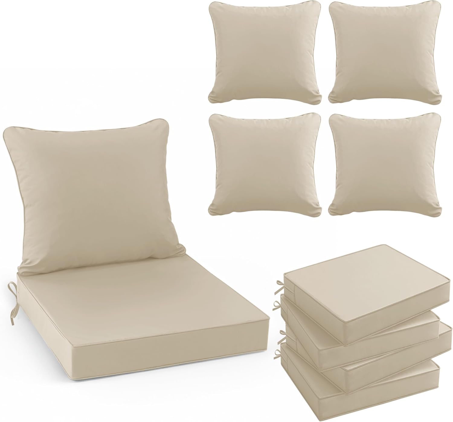Outdoor Chair Cushions Set of  - Outdoor Furniture Cushions 24 X 24 review and price