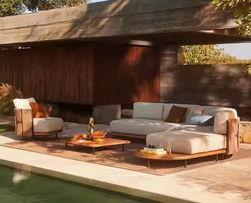 Nordic outdoor rattan sofa vil - Outdoor Furniture Design review and price