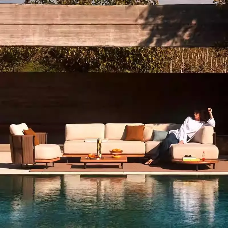Nordic outdoor rattan sofa vil - Outdoor Furniture Design review and price