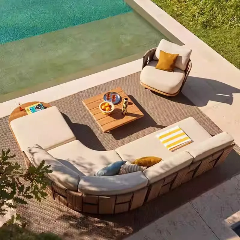 Nordic outdoor rattan sofa vil - Outdoor Furniture Design review and price