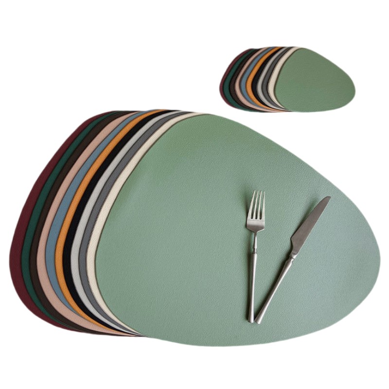 1/6/10sets Dining Table Placem - Outdoor Furniture Green review and price
