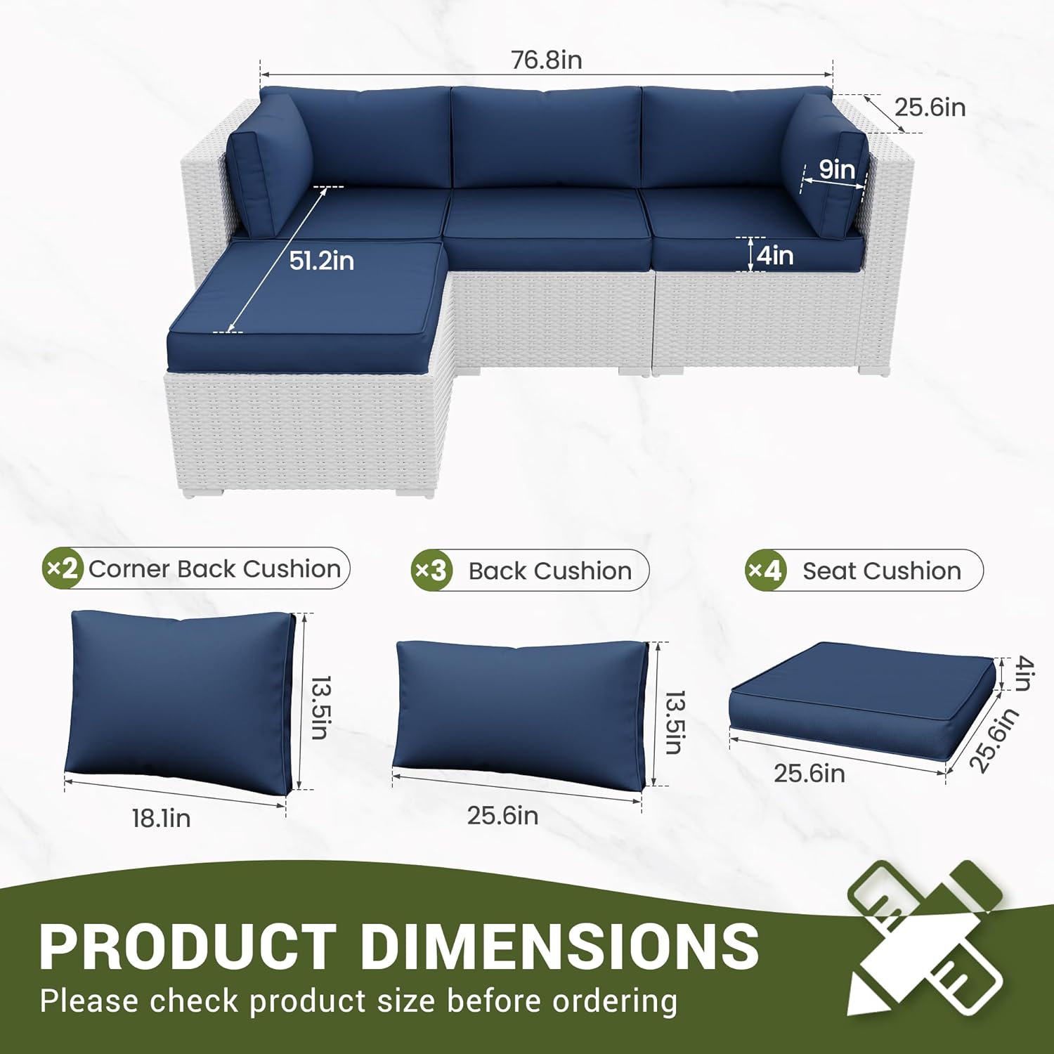 Outdoor Patio Sectional Furnit - Outdoor Furniture Replacement Fabric review and price