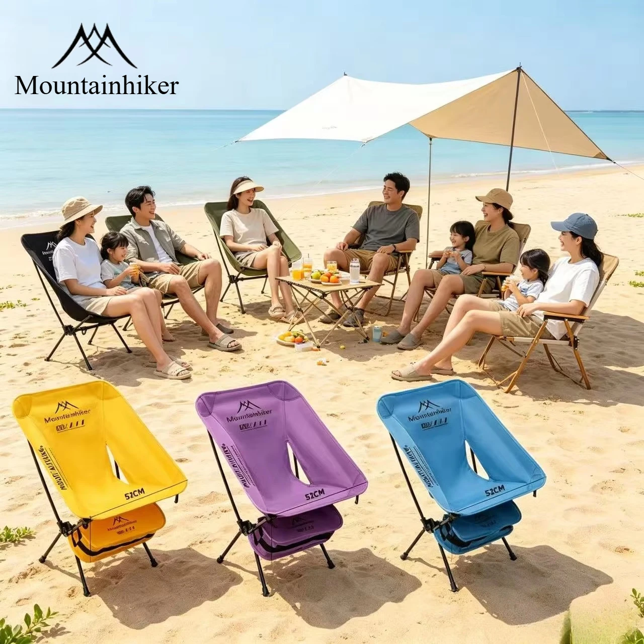 Ultra Light  Folding Moon Chai - Outdoor Furniture Green review and price