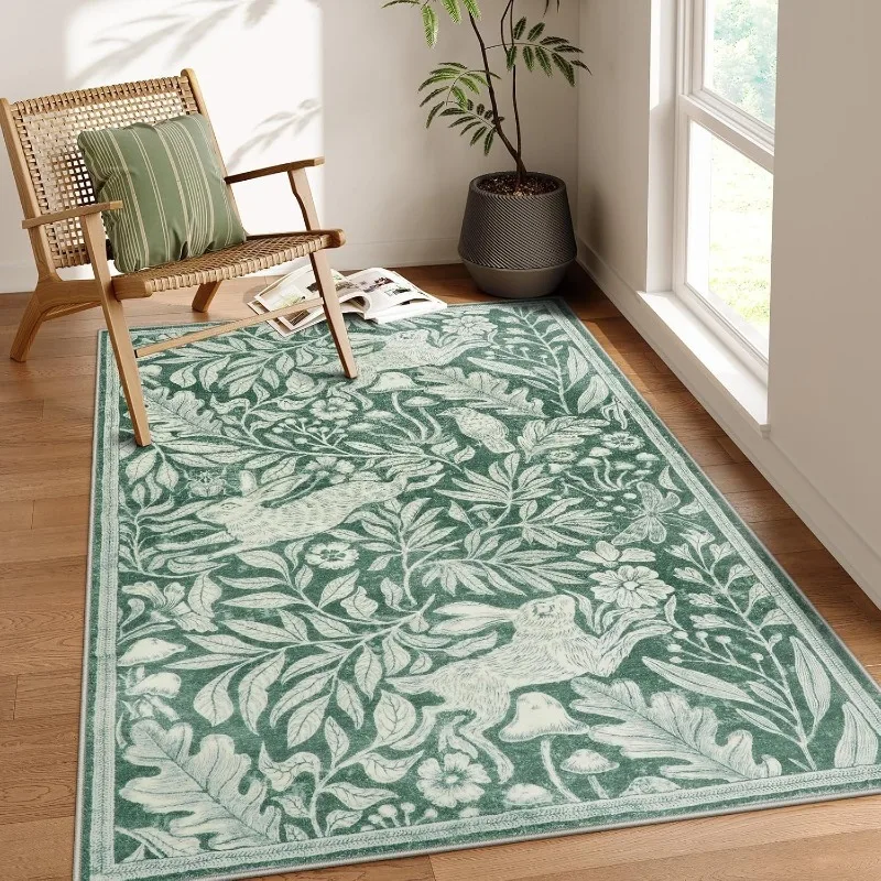 Living Room Carpet Soft Washab - Outdoor Furniture Green review and price