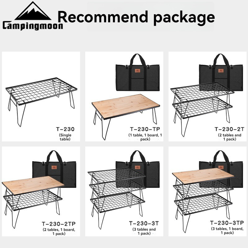 CAMPINGMOON T-230 Portable Mul - Folding Picnic Table review and price