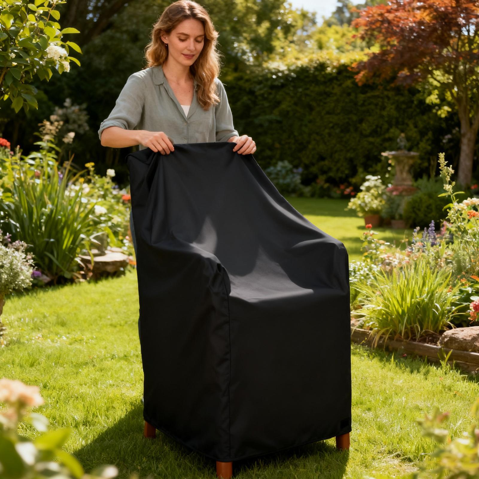 Garden Chair Cover Heavy Duty  - Outdoor Furniture Fabric Waterproof review and price