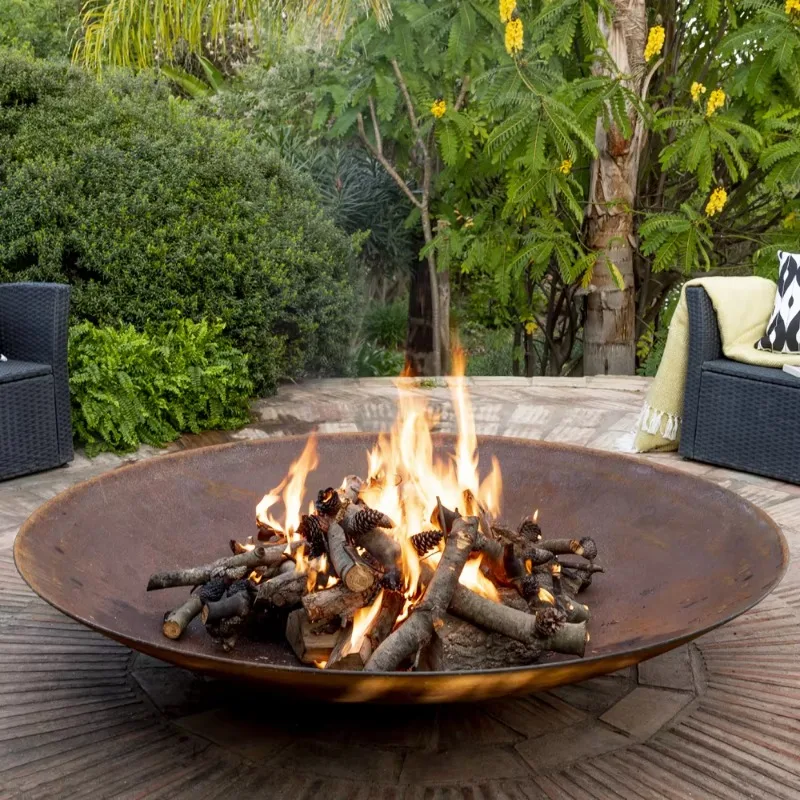Custom Carbon Steel Fire Bowl  - Fire Pit Bowl review and price