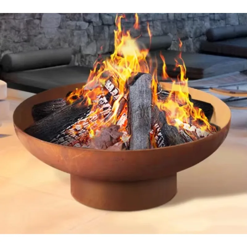 Custom Carbon Steel Fire Bowl  - Fire Pit Bowl review and price