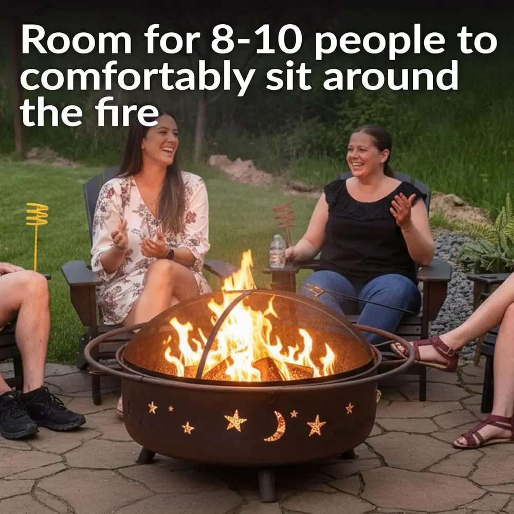 42-Inch Outdoor Wood-Burning F - Fire Pit Bowl review and price