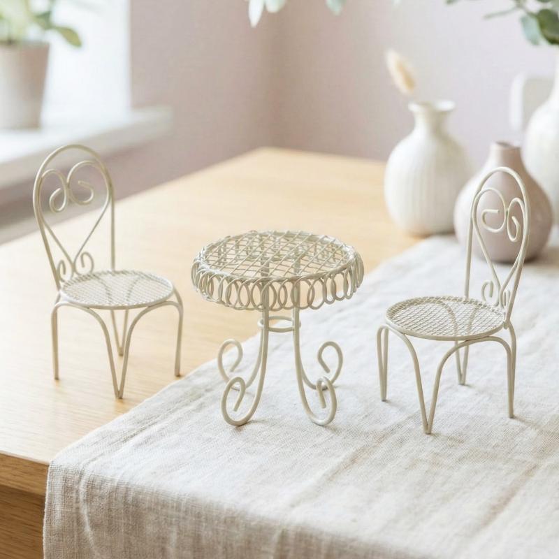 1/3Pcs Dollhouse Garden Displa - Outdoor Furniture Design review and price