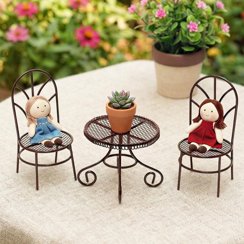 1/3Pcs Dollhouse Garden Displa - Outdoor Furniture Design review and price