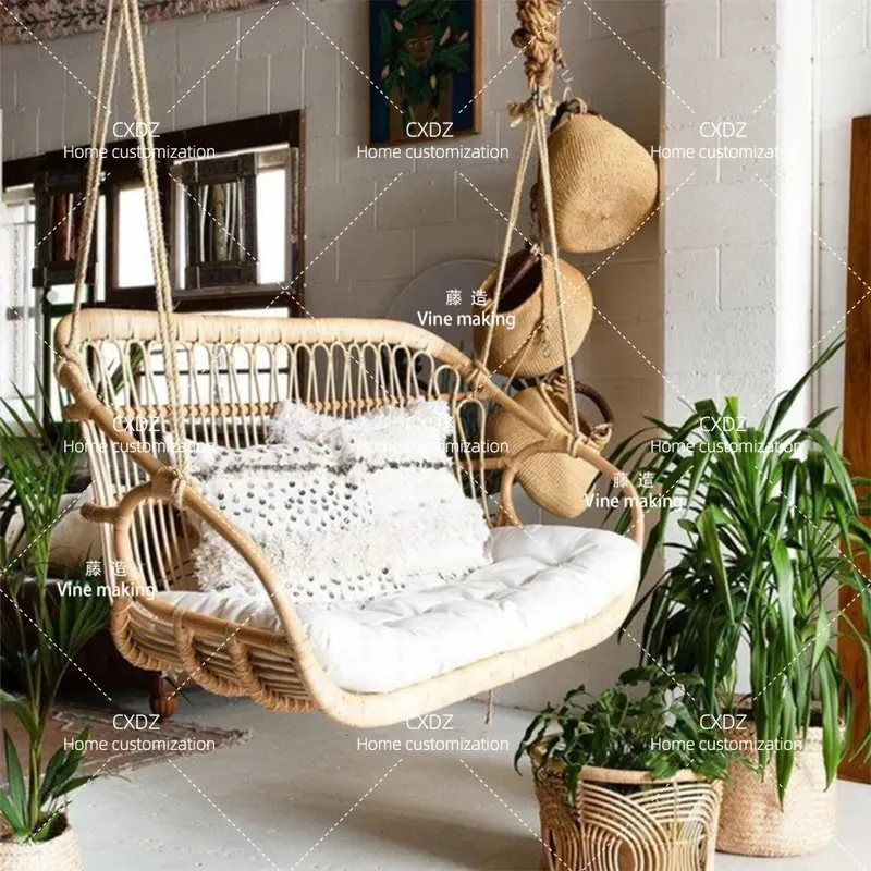 Outdoor Double Hanging Rattan  - Outdoor Furniture In Bali review and price