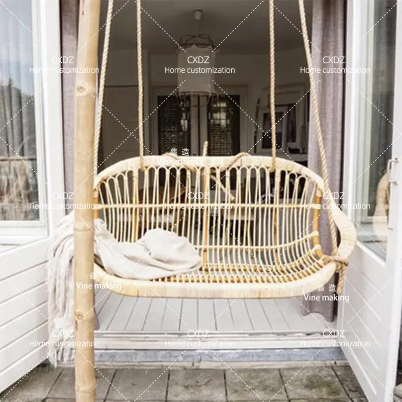Outdoor Double Hanging Rattan  - Outdoor Furniture In Bali review and price