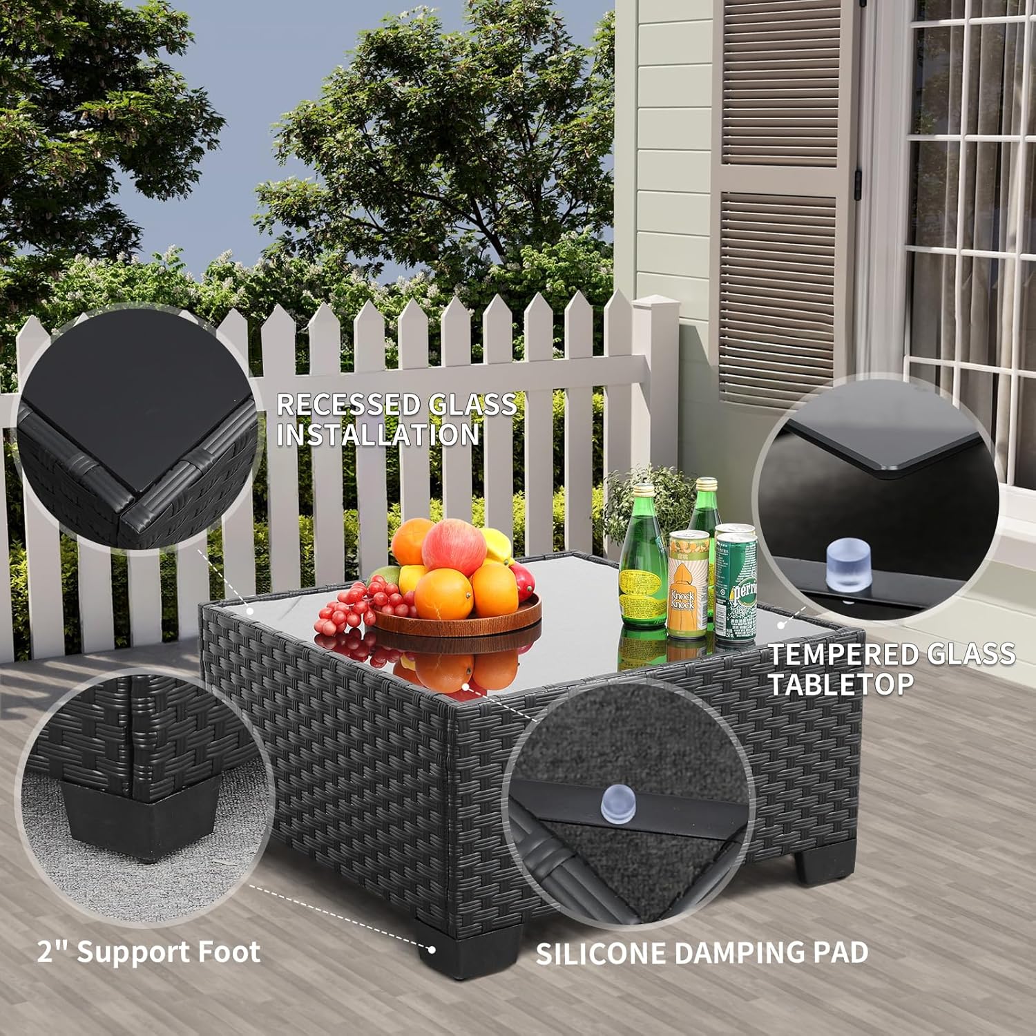 9 Pieces Outdoor Sectional All - Outdoor Furniture Lounge review and price