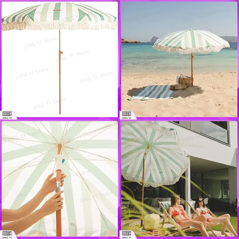 Portable Green and White Strip - Outdoor Furniture Green review and price