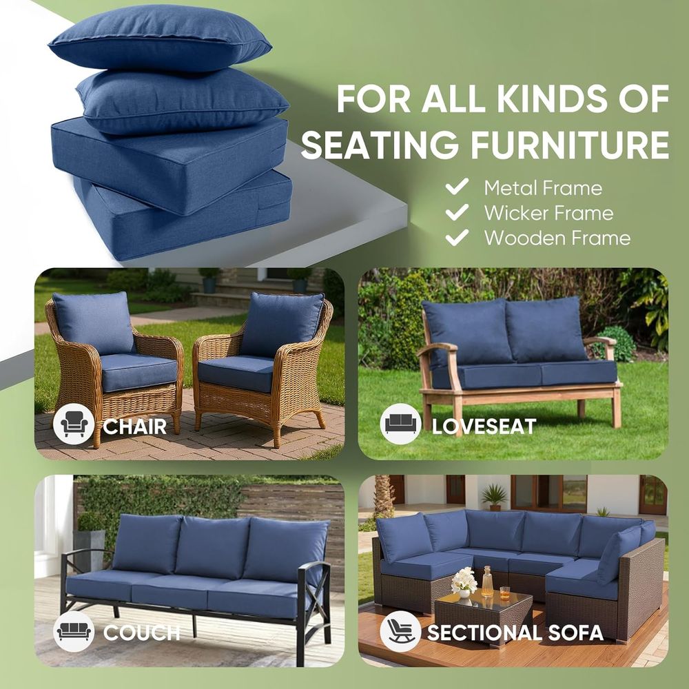Outdoor Furniture Cushions, 6  - Outdoor Furniture Replacement Fabric review and price