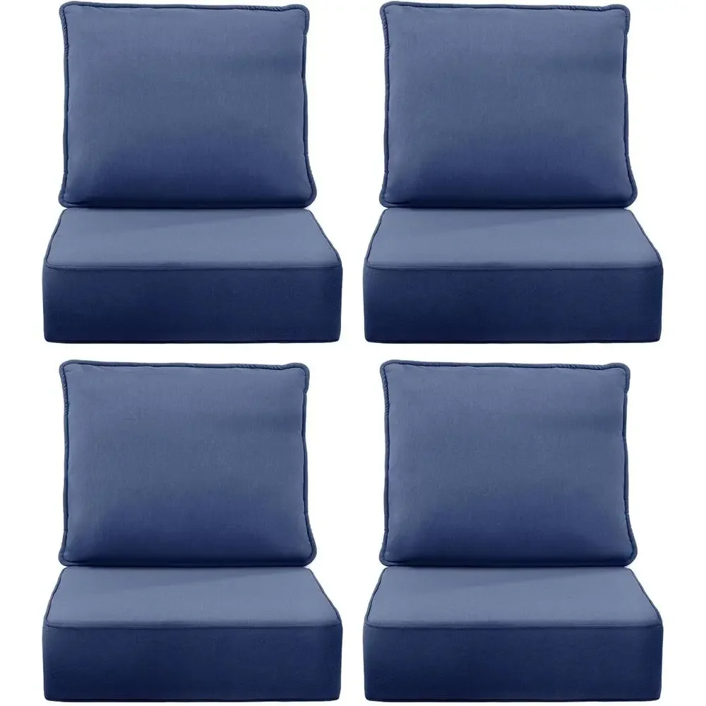 6 Thick Outdoor Chair Cushions - Outdoor Furniture Cushions 24 X 24 review and price