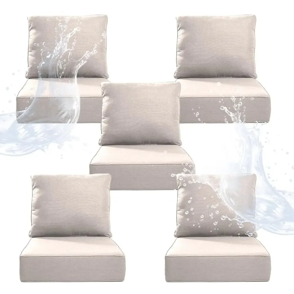 6 Thick Outdoor Chair Cushions - Outdoor Furniture Cushions 24 X 24 review and price
